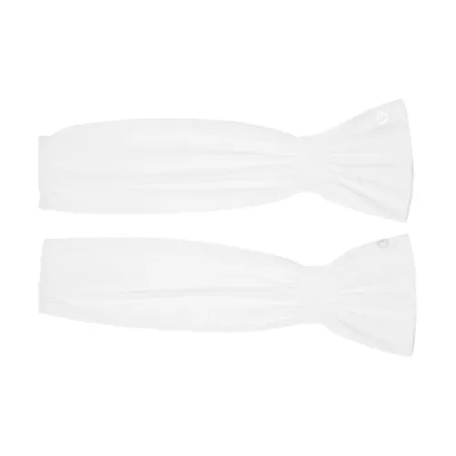 QIAODAN Влагоотводящие Волокна Нарукавники с Защитой от UV Женские Кремово-Белые