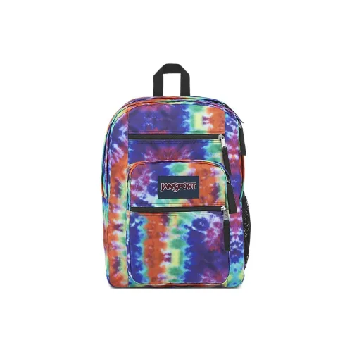 JanSport Полиэстер Рюкзак Большой Унисекс Фиолетовый и Красный