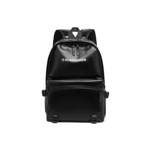 Slazenger ПУ (полиуретан) Рюкзак Мужской Обсидиан Черный