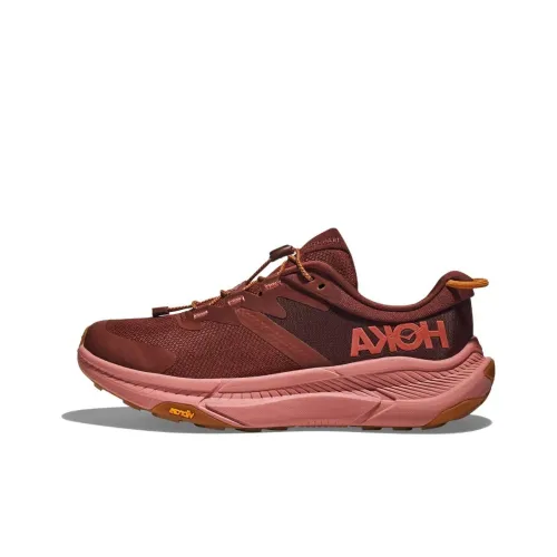 HOKA ONE ONE Transport Collection Противоскользящие устойчивые к истиранию низкий топ беговые кроссовки мужские коричневые