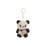 Розовый медвежонок подвеска (без подарочного комплекта сумка)