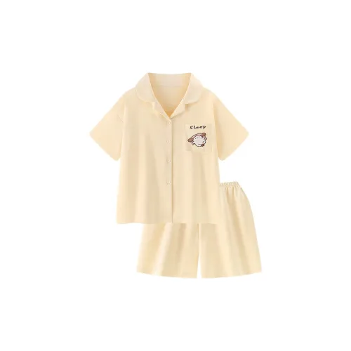 Beast's Secret 100% хлопок Пижамный комплект Женские Абрикос