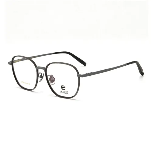 Cornstone Пластиковая оправа Чистый титан Нерегулярная форма Оправа для очков Мужская