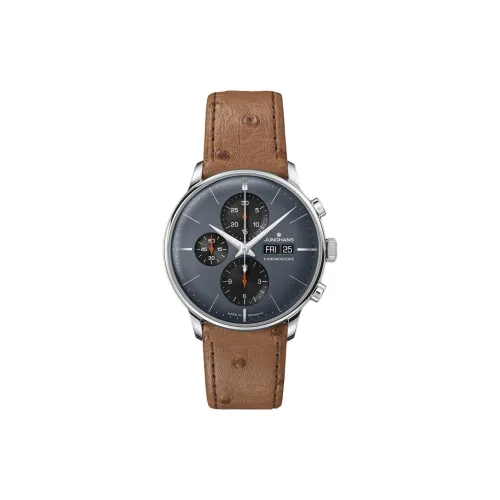 JUNGHANS Автоматический Механический Часы Мужские Meister Master Collection 40,7 мм Серые