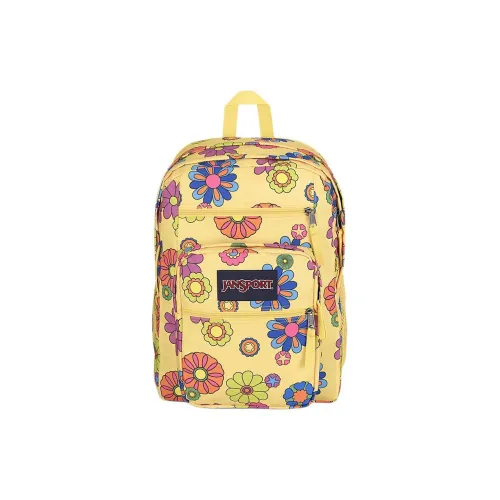 JanSport Полиэстер Рюкзак Большой Унисекс Желтый Многоцветный