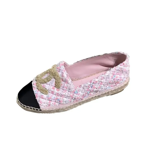 CHANEL Эспадрильи Розовые Женские