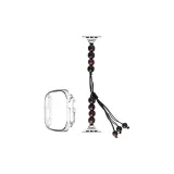 Эбеновая бусина + прозрачный чехол