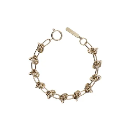 JUSTINE CLENQUET JEWELLERY Браслеты из латани Мужской Светлый Золото