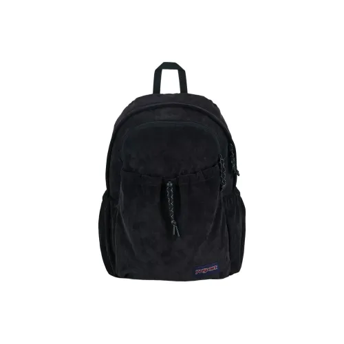 Jansport Переработанный полиэстер рюкзак унисекс черный вельвет