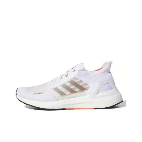 Adidas ULT Шокаблоки Низкая Подвеска Низкие Беговые Кроссовки Женские Белые Коричневые Оранжевые