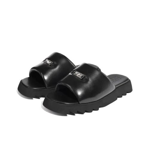 Kami Anger ЭВА Слипоны Унисекс Черный