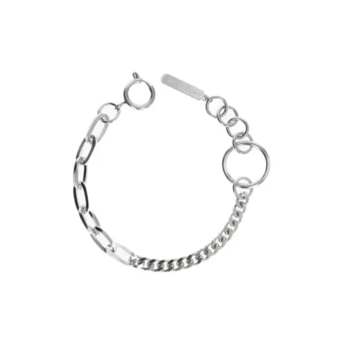 JUSTINE CLENQUET JEWELLERY Латунь Погруженная в Палладий Браслеты Унисекс Серебряный