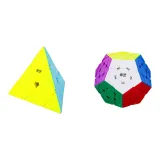 Новый улучшенный 3x3 цветной куб + пирамидальный куб