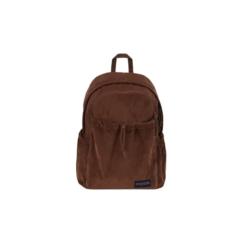JanSport Полиэстер Рюкзак Мужской Коричневый Вельвет