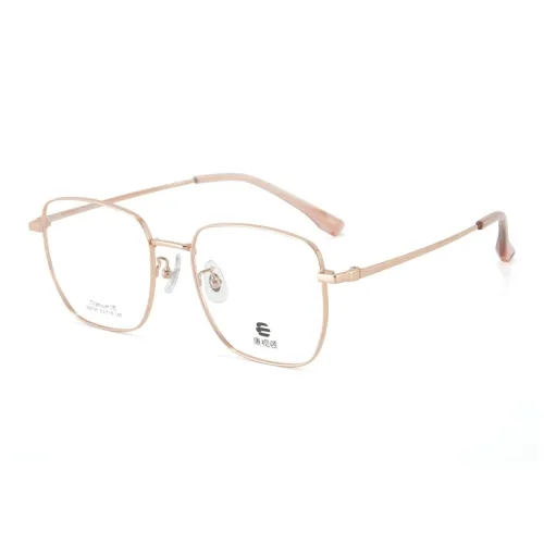 Cornstone Пластиковая оправа Чистый титан Нерегулярная форма Оправа для очков Унисекс