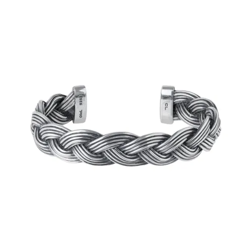 OLE LYNGGAARD COPENHAGEN Оксидированный серебряный браслет Women's Silver