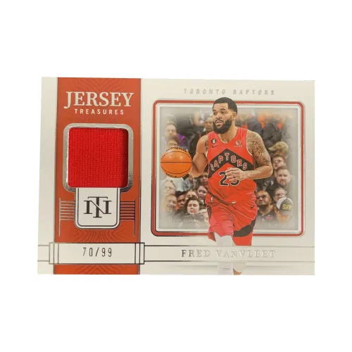 PANINI VanVleet 2022 23 National Treasures Хищники 70 99 Подлинная Джерси Cut Звезда Карта Карта Access пройдет