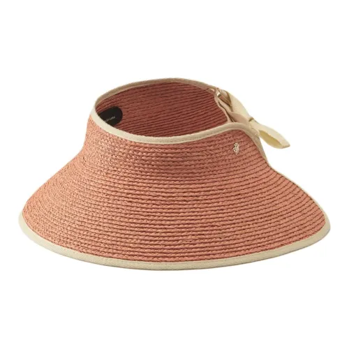 HELEN KAMINSKI Рафия Неопрен Полиэстер Нейлон Полиуретан Шапки и Кепки Унисекс Оранжевый