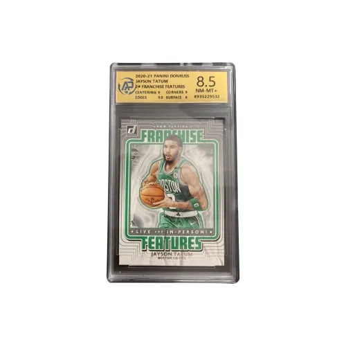 Панини Джейсон Тейтум 2020 21 Дюрекс Селтикс Тека 8,5 очков Игрок Карта Сертифицированные карточки 1 шт