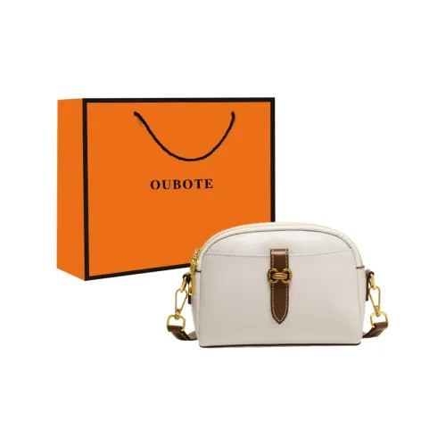 OUBOTE Сумка через плечо из коровьей кожи белая