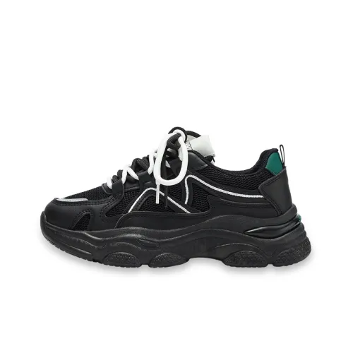 RUN MANNER массивные кроссовки Low Top черные женские