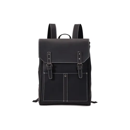 TTaG．baG ПУ (полиуретан) Рюкзак Мужской Черный