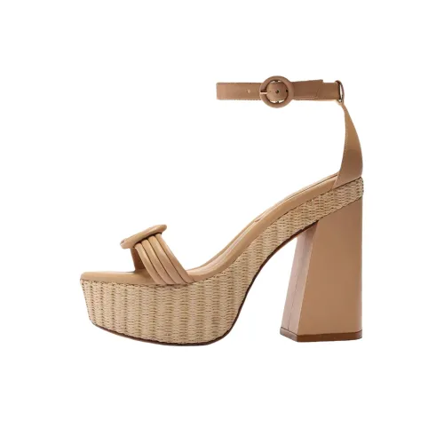 Alexandre Birman Vicky One Strap Sandals 12cm Women's Light Umber