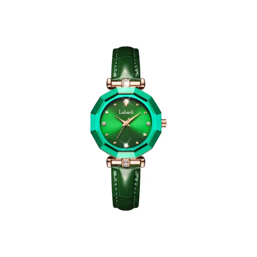 Labaoli Кварцевый Movement Женские Часы 30MM Зеленые