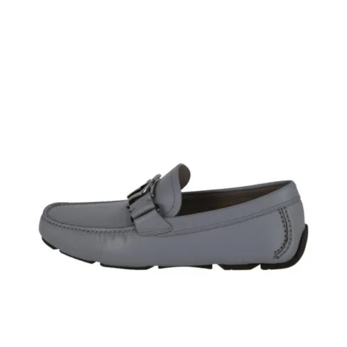 Ferragamo Лоферы Серые Мужские