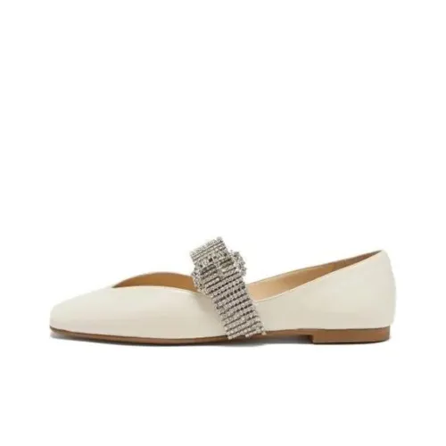 Jimmy Choo Krista Женские повседневные туфли Women's White