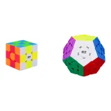 Новый улучшенный 3x3 цветной кубик Рубика + 3x3 цветной кубик Рубика