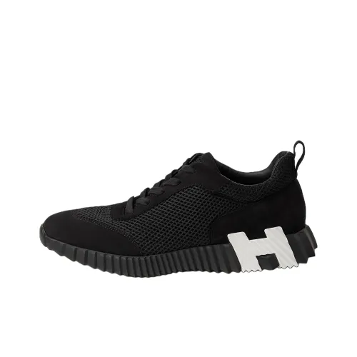 HERMES Bouncing Low Топ Повседневная обувь Мужской Черный