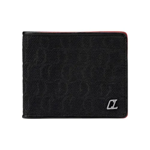 CL LUBOTING Cotton Wallet Men's Black