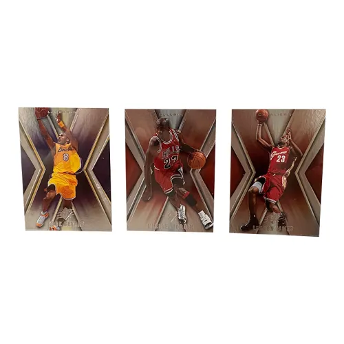 Верхняя Дека Джордан Коби Джеймс Верхняя Дека THREE Gods Игрок Карта THREE Панель Карта Кирпич Игрок Карта Спортивные карты 3 шт