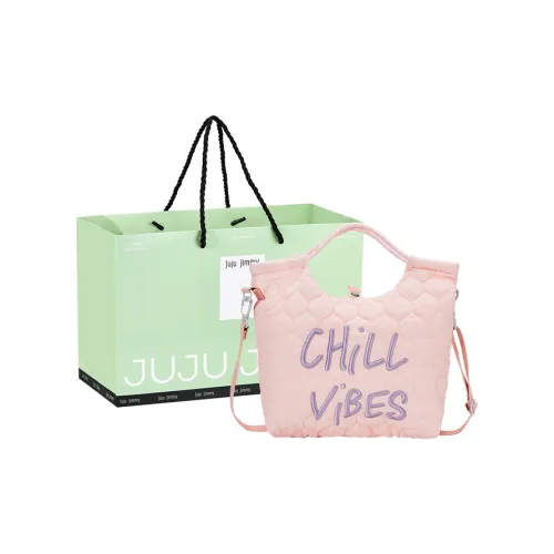 Juju Jimmy Хлопок Через плечо Одно плечо Сумка Женская Розовый Синий Желтый