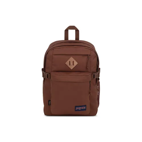 JanSport Замша Ноутбук Рюкзак Унисекс Коричневый