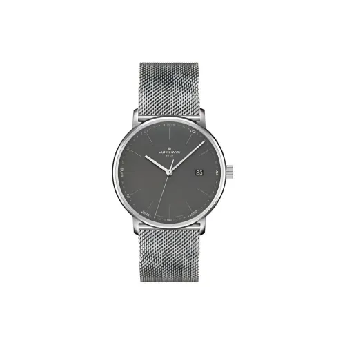 JUNGHANS Радиоконтролируемые Кварцевые Мужские Часы 39,3 мм Серый