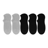 5 пар (Черный 3 + Светло-серый 2)