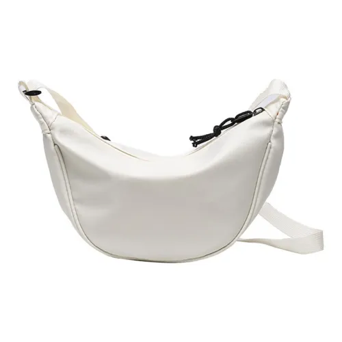 Aini Rabbit Холст Плечевая сумка Маленькая Женская Оранжевый Белый Черный