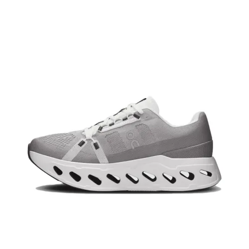 On Cloudeclipse Дышащая Поддержка Низкий Топ Тренировки для Беговых На Длину Обувь Мужская Серый Белый