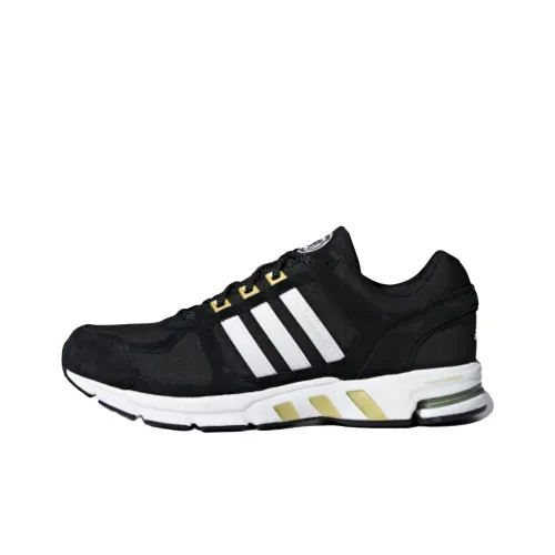 Adidas Equipment 10 Slip-Resistant и Breathable Low-Top Повседневные Беговые кроссовки Мужские Черно-белые