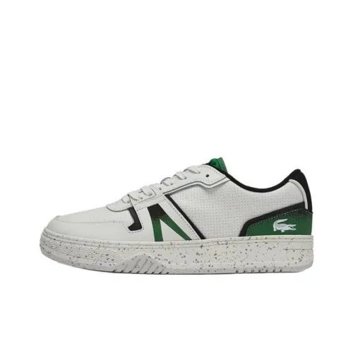 LACOSTE Collaboration L001 Low Топ Скейтборд Кроссовки Мужские Белые Зеленые