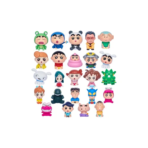 TOP TOY Карандаш SHIN Chan Q ME Милый Плюшевый Сидящий Коллекция Слепые коробки Один Mystery Сумка Целая коробка OF 10 Сумки