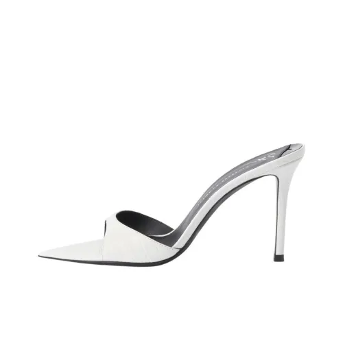 Giuseppe Zanotti GZ Intriigo Слипоны 9 см Женские Белые