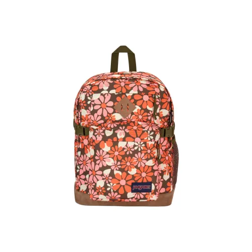 Jansport Полиэстер Рюкзак Унисекс Оранжевый Розовый