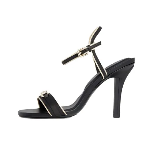 Tommy Hilfiger One Ремень Сандалии 10 см Женские Черный