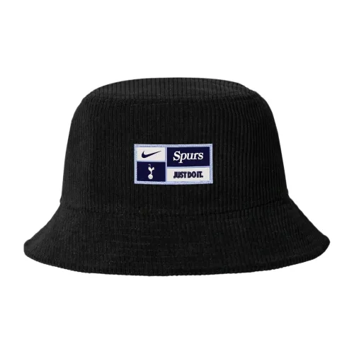Nike 100% хлопок Bucket Hats Unisex Черный