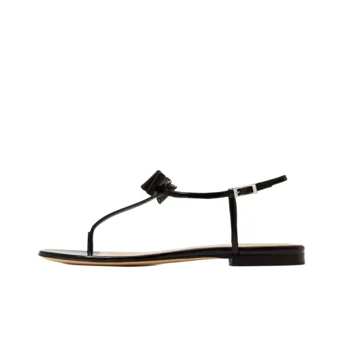MACH MACH Petite Cadeau One Strap Sandals Women's Black