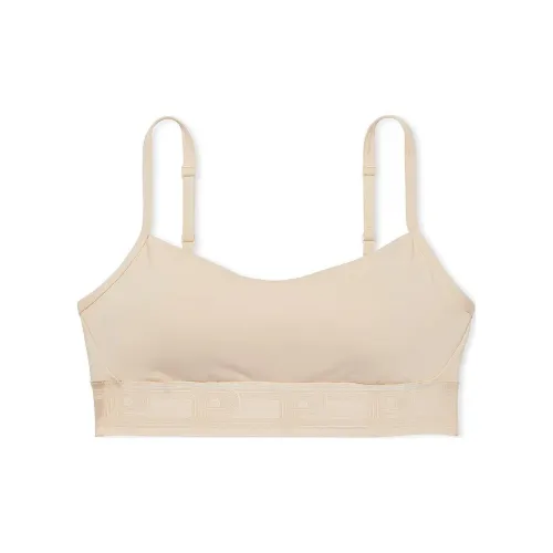 Victoria's Secret Розовый Ultimate Scoop Спортивный Бюстгальтер Холст Бюстгальтер Женские Холст