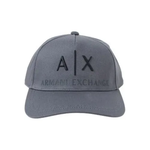 ARMANI EXCHANGE Хлопок Коровья кожа Кепки Мужской Серый